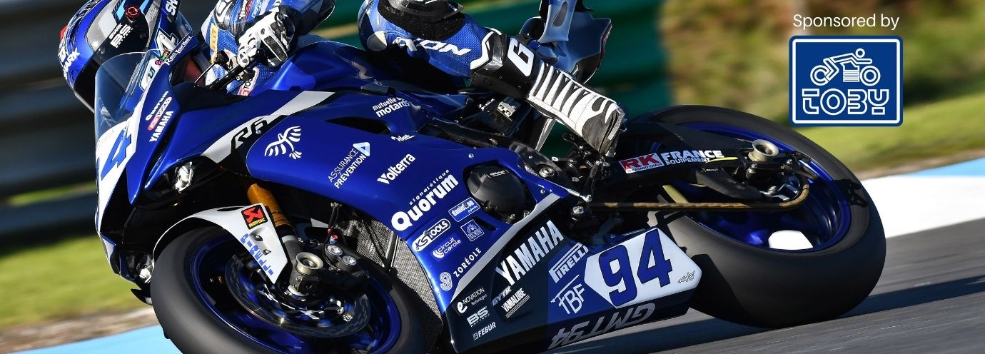 Yamaha racing motorcycle